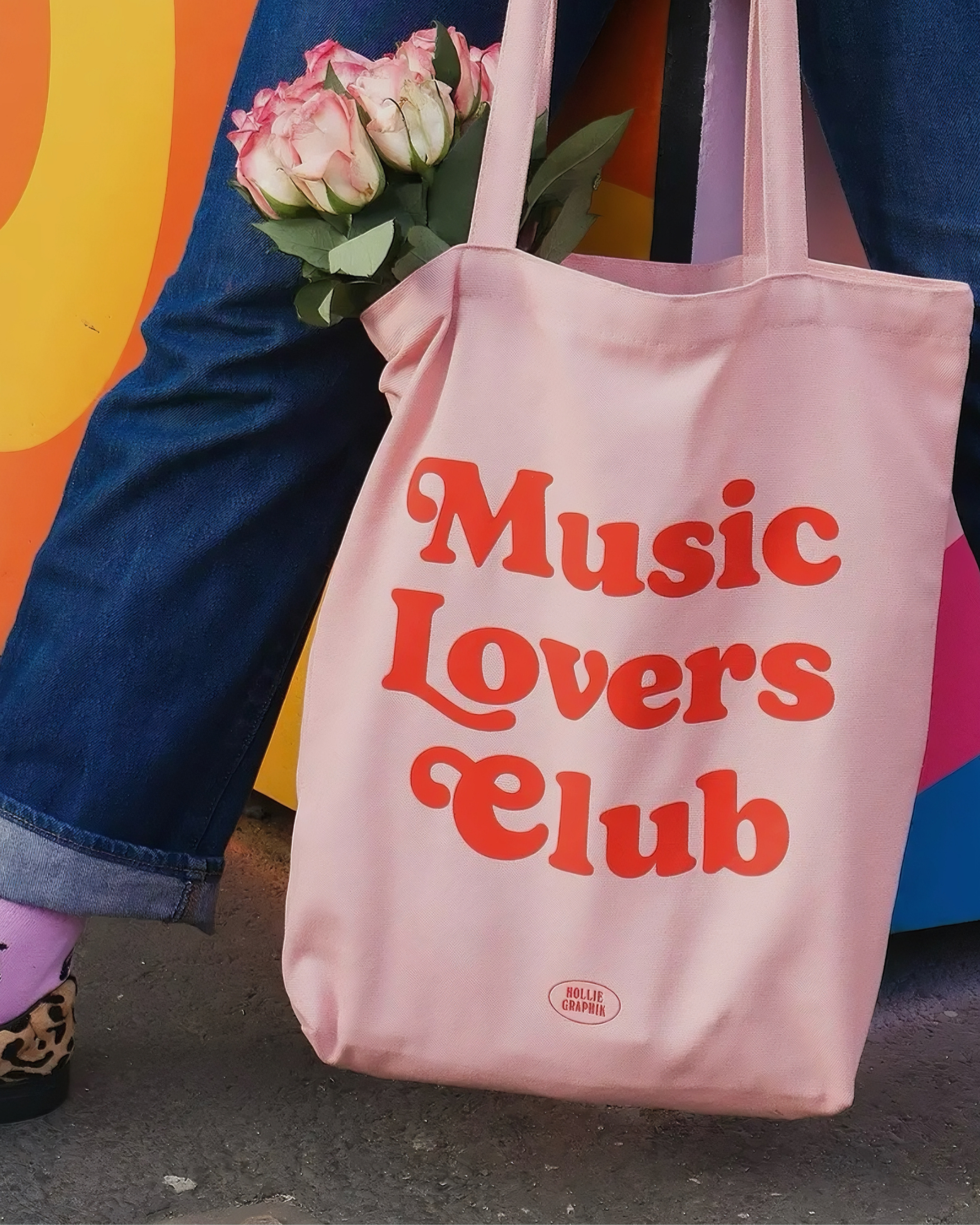 Music Lovers Club Heavyweight Tote Bag