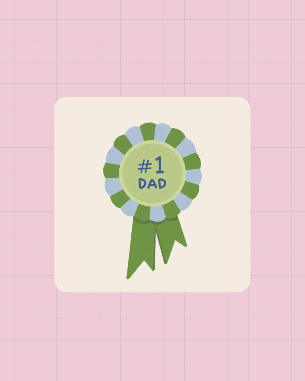 Number 1 Dad Coaster