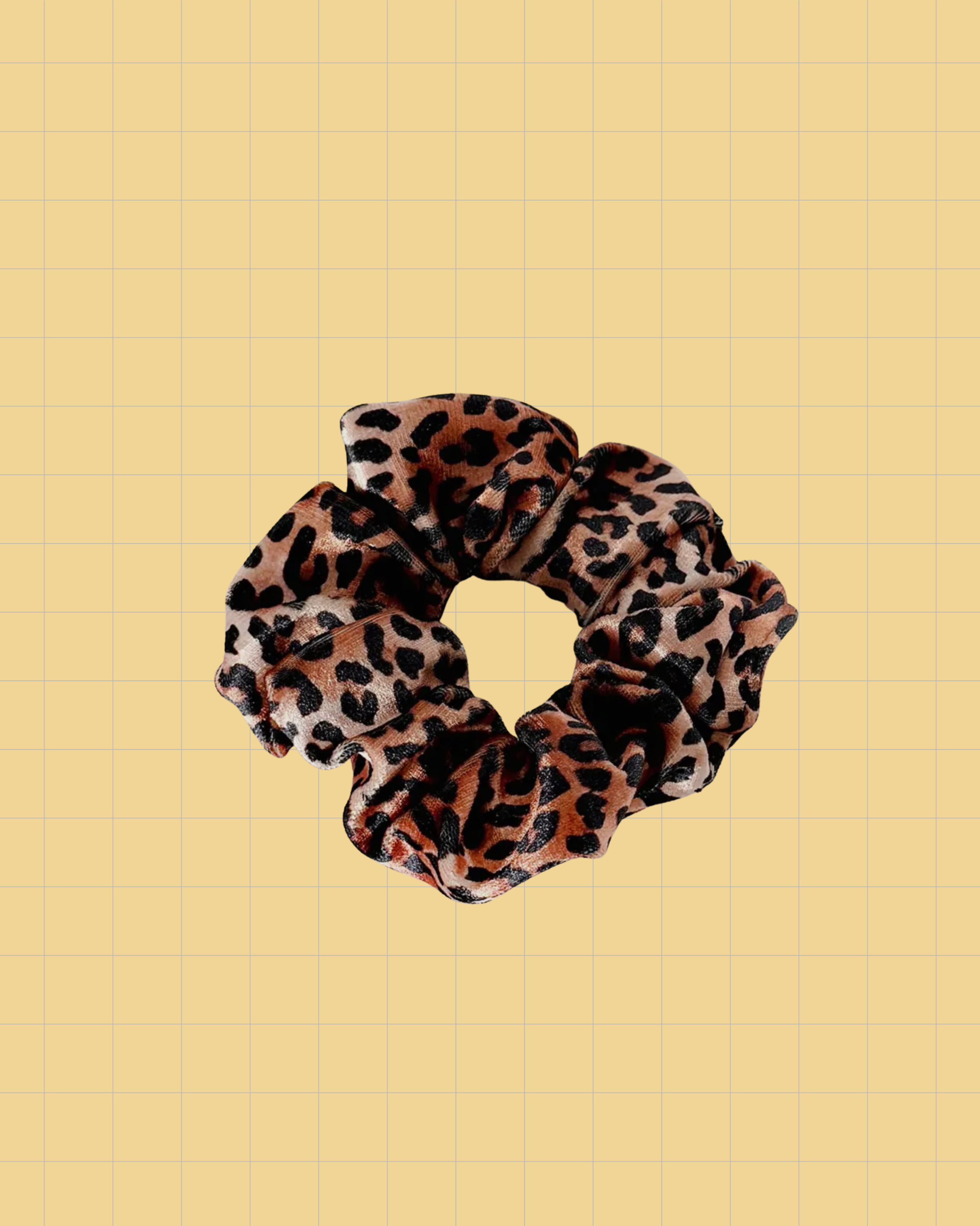 Leopard Scrunchie