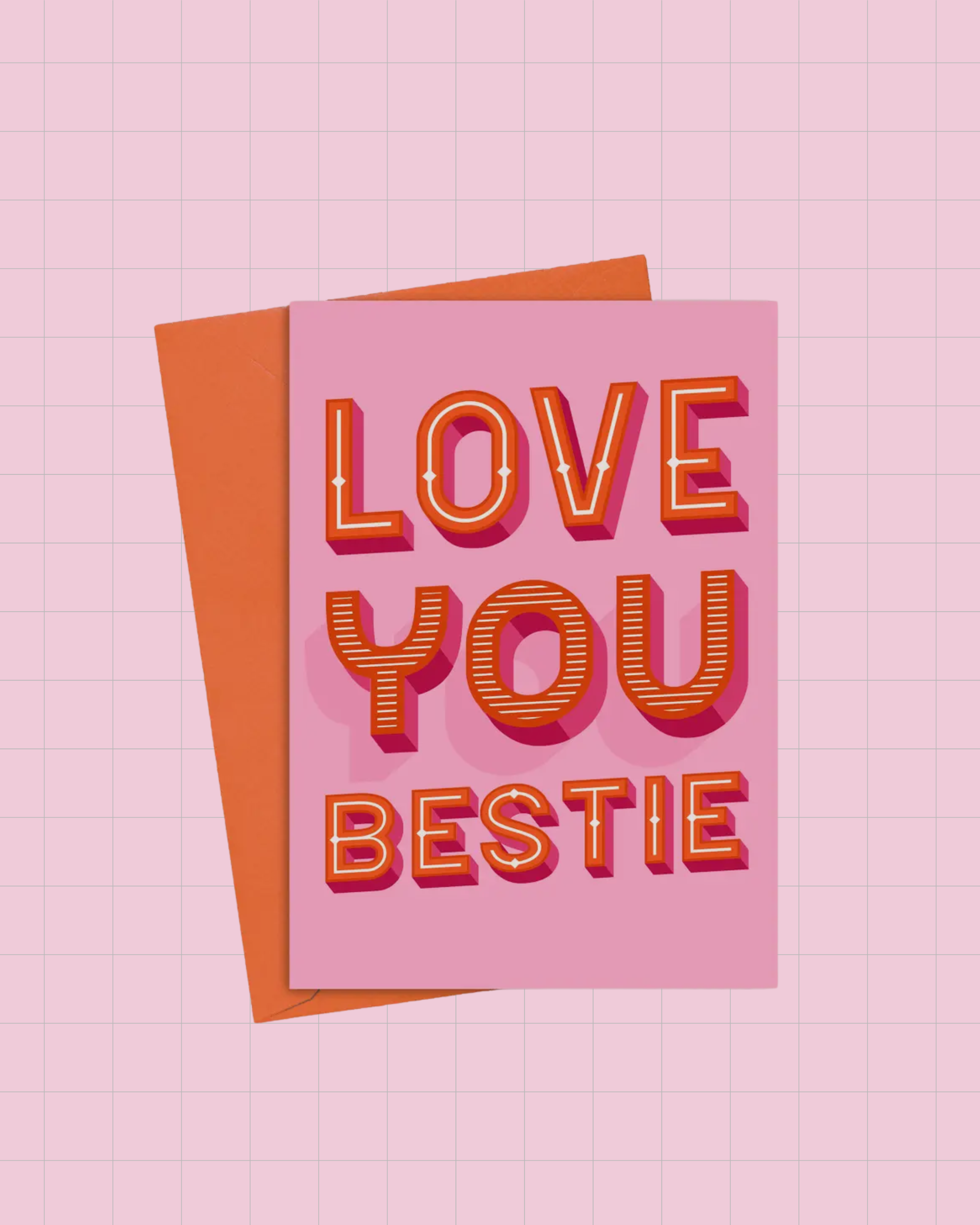 Love You Bestie Card