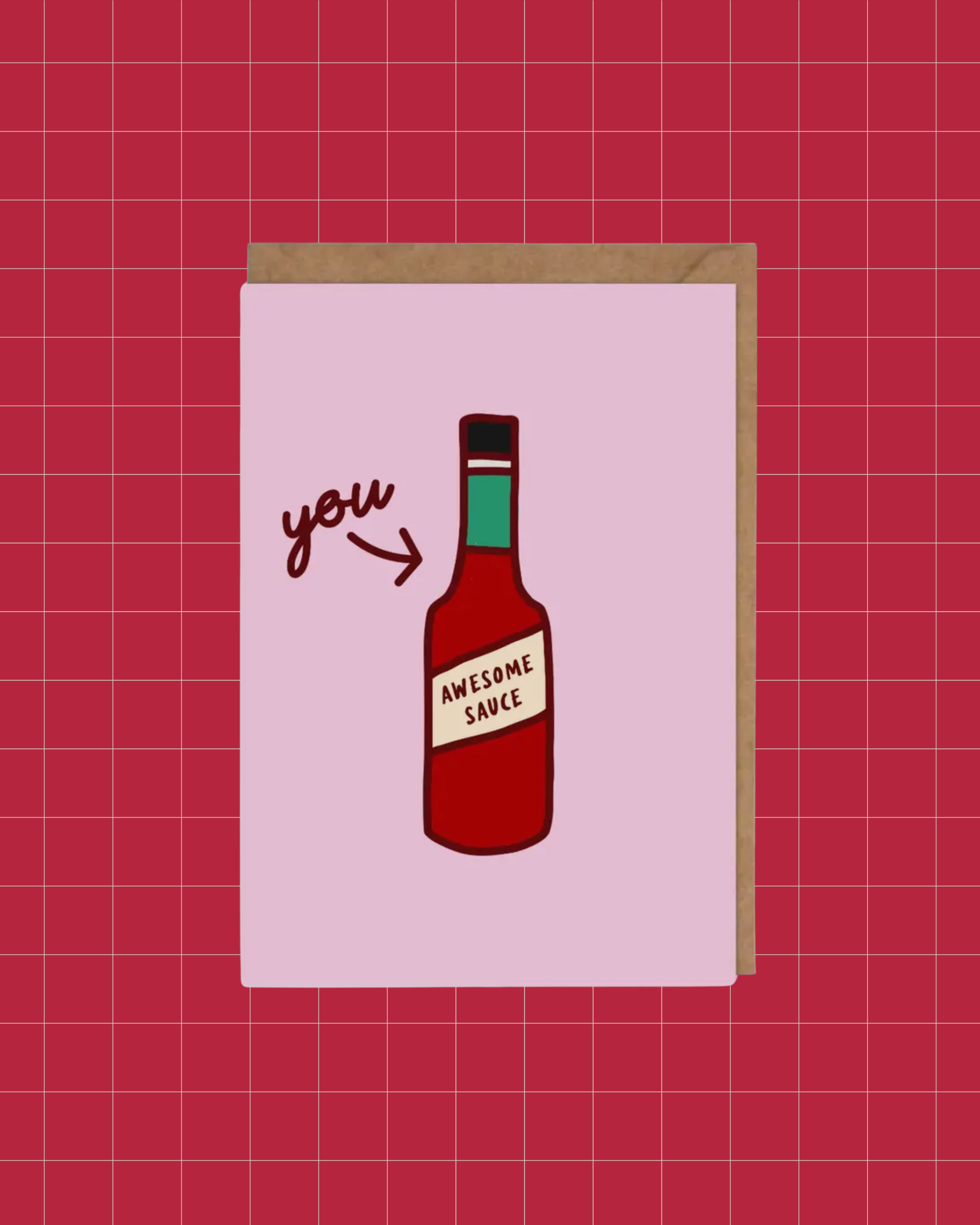 You Are Awesomesauce Card